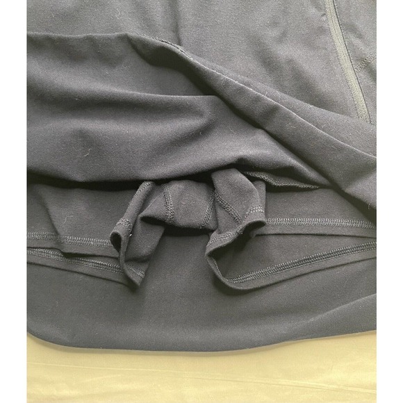 Talbots Large Navy Blue Skort Zip Pockets Cotton Blend Stretch Preowned​ - Picture 7 of 10